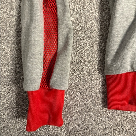 Women’s grey and orange hoodie - Picture 2 of 6